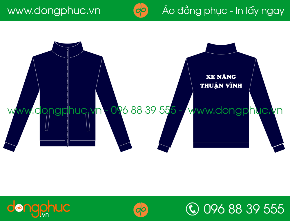 Áo khoác gió đồng phục Thuận Vĩnh